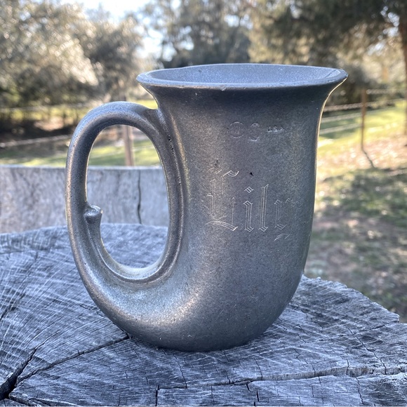 Vintage Other - Vintage RWP Wilton Armetale Pewter HORN Shaped Beer Mug Stein-Made in USA